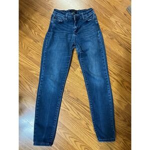 Judy Blue Los Angeles Skinny Jeans Dark Wash High Rise Denim Size 5/27 JB82132DK